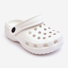 Children's Foam Crocs Sandals White Percy 1