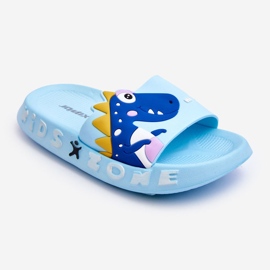 WJ1 Children's Foam Slippers Dinosaur Light Blue Dario 1 WJ1 Children's Foam Slippers Dinosaur Light Blue Dario 1