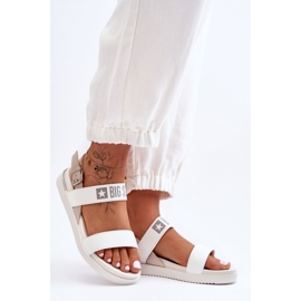 Women's Flat Sandals Big Star LL274939 White 1