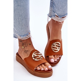 Women's Camel Secrets Embellished Slippers brown 1