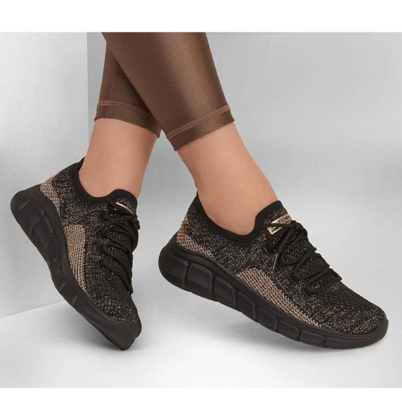 Shoes Skechers Bobs B Flex - Fall Sparks W 117113 Bkgd black 2