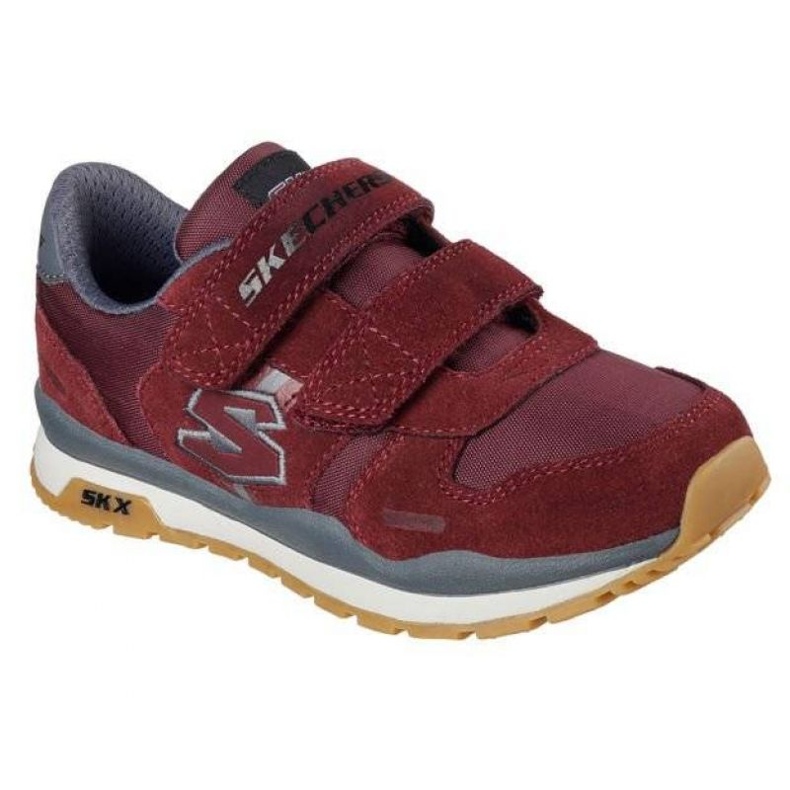 Shoes Skechers Throwbax Jr 97360L/BURG red 1