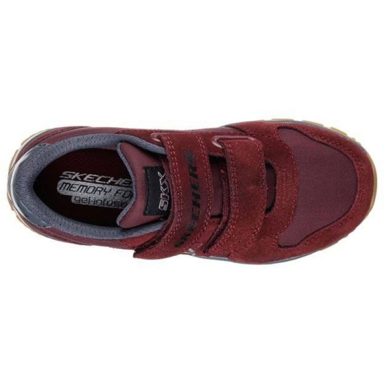 Shoes Skechers Throwbax Jr 97360L/BURG red 2