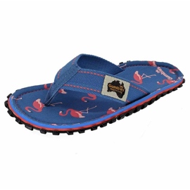 Gumbies Islander Flip Flops W G-IS-UNI-FLA blue 1