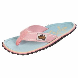 Gumbies Islander Canvas Flip Flops W G-IS-WN-GHE pink 1