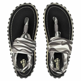 Gumbies Slingback Flip Flops W G-SB-WN-BL black 1