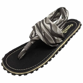 Gumbies Slingback Flip Flops W G-SB-WN-BL black 2