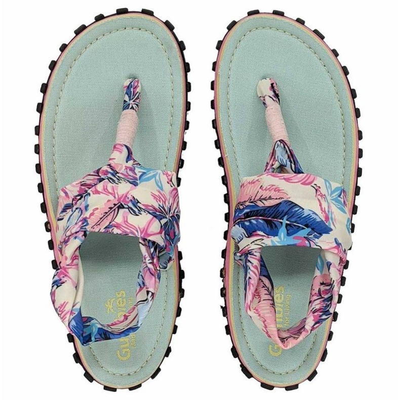 Gumbies Slingback Flip Flops W G-SB-WN-MP multicolored 1