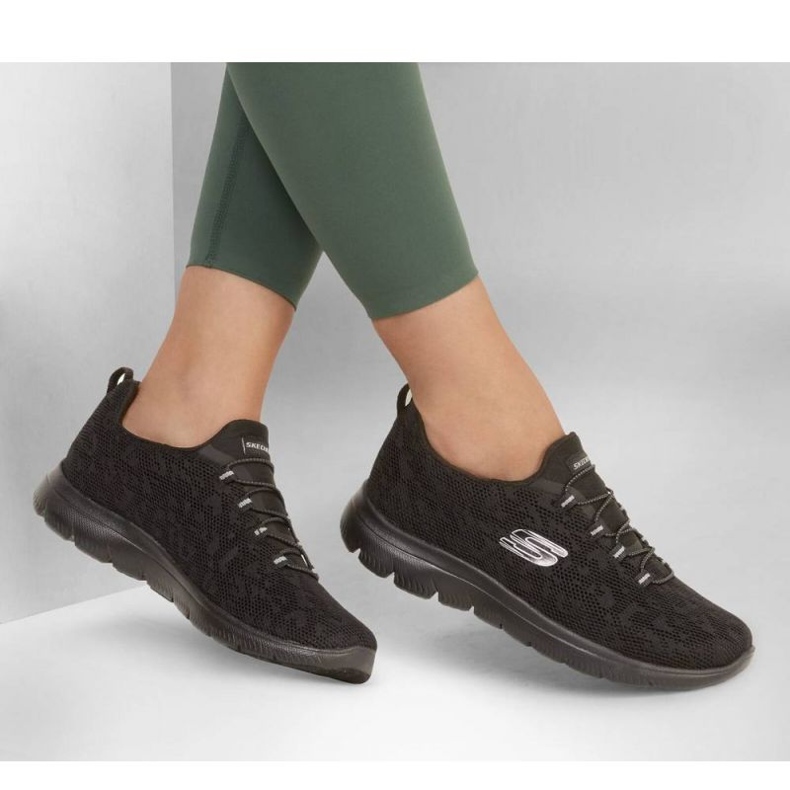 Skechers Summits Shoes - Leopard Spot W 149037 Bbk black 2