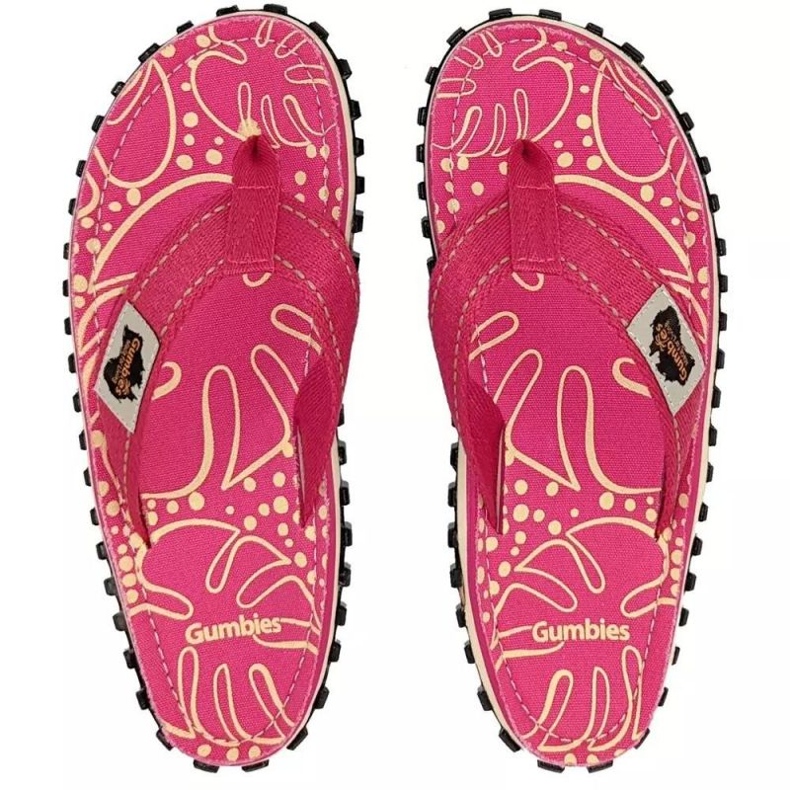 Gumbies Islander Flip Flops W GU-FFISL101 pink 1