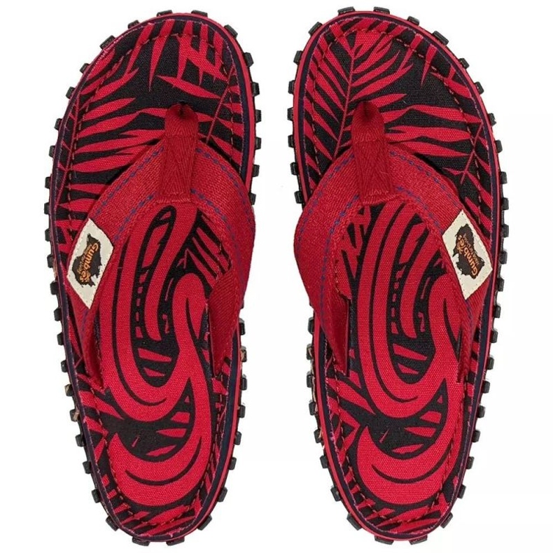 Gumbies Islander Flip Flops GU-FFISL112 red 1