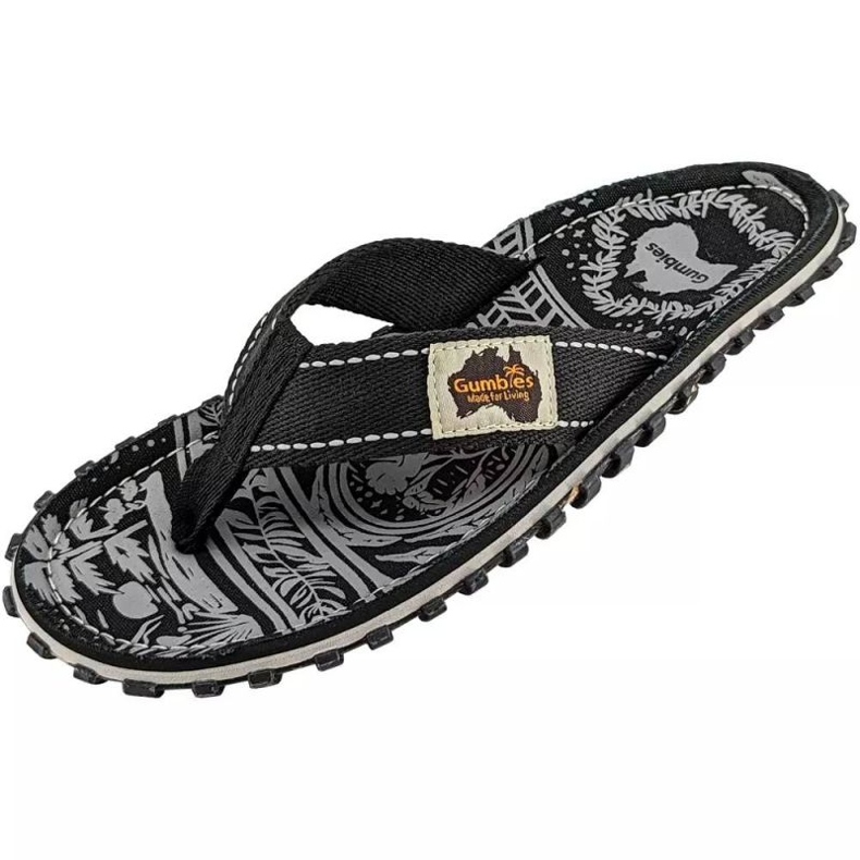 Gumbies Midnight Flip Flops GU-FFISL108 black 2