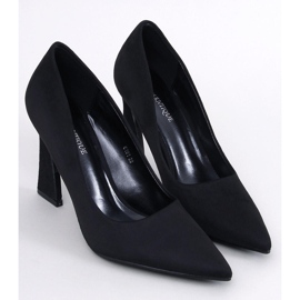Valli Black heeled pumps 1