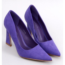 Valli Purple heeled pumps 1