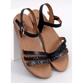 Clyde Black women's sandals 1 Clyde Black women's sandals 1