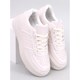 Secada Beige high-soled sneakers 1