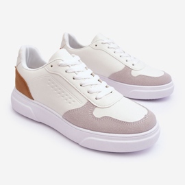 WJ1 Men's White Castiel Lace-up Sports Shoes 1