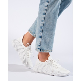 TRENDI White Fashion Sneakers 1