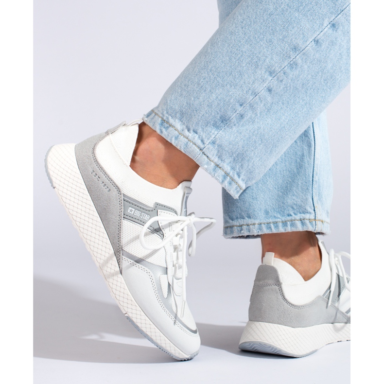 Women's sneakers Big Star JJ274A196 white 1 Women's sneakers Big Star JJ274A196 white 1