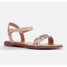 Marco Shoes Flat sandals beige 1