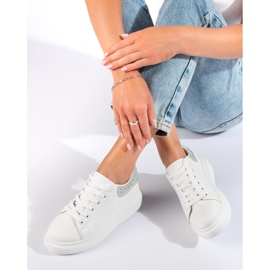 Women's white Shelovet sneakers 1 Women's white Shelovet sneakers 1