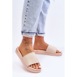 Women's Platform Slippers Big Star LL274933 Beige 2 Women's Platform Slippers Big Star LL274933 Beige 2