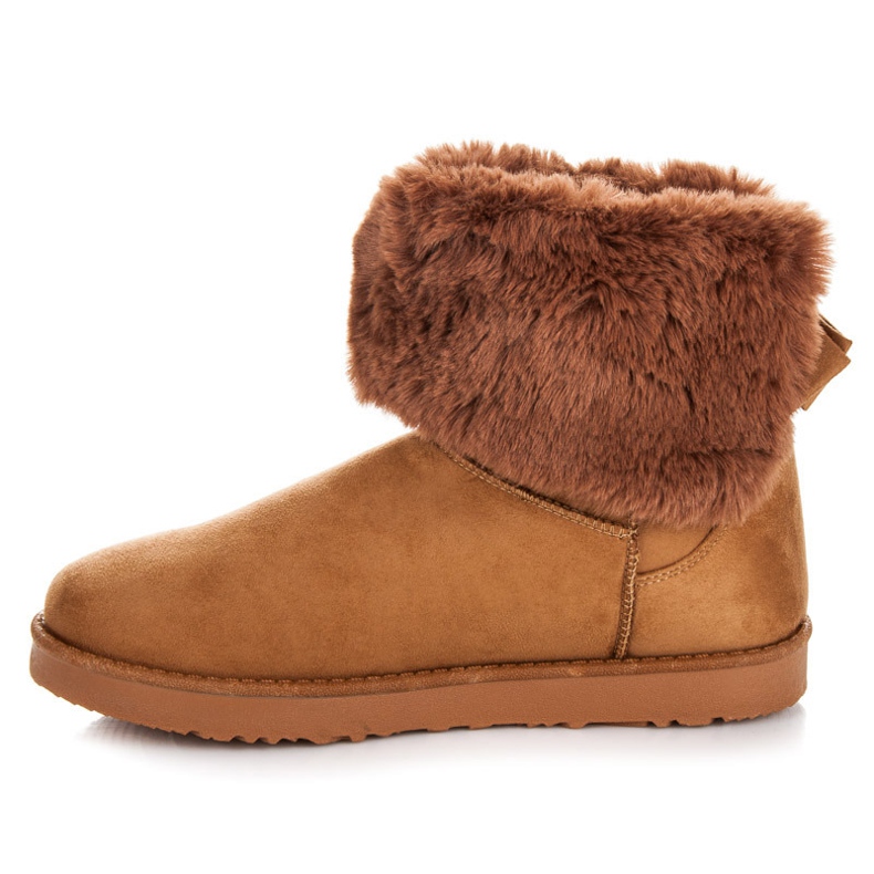 Kylie Mukluki With A Bow brown 1