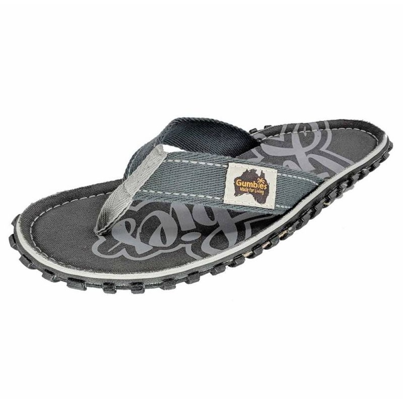 Gumbies Islander Flip Flops 708210945424 grey 2