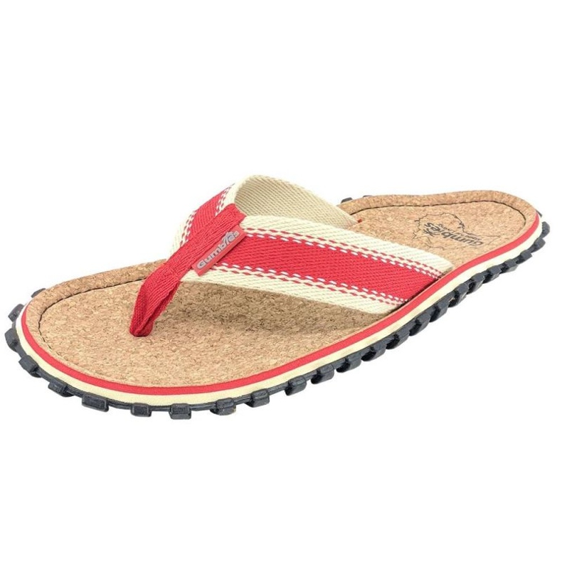 Gumbies Corker Flip Flops G-CO-UNI-R red 2