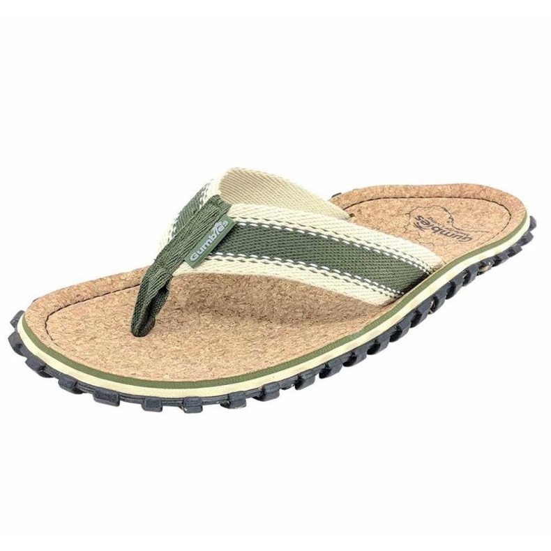 Gumbies Corker Flip Flops G-CO-UNI-K green 2