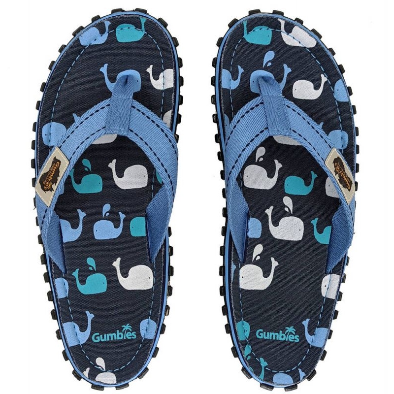 Gumbies Islander Flip Flops 810084115534 blue