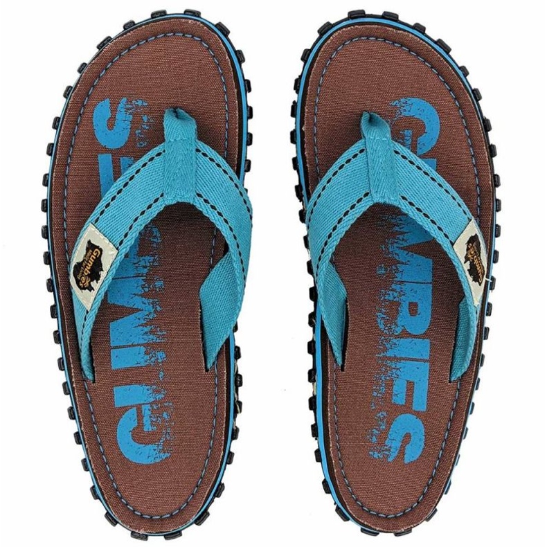 Gumbies Islander Eroded Retro Flip Flops G-IS-UNI-ERET blue 1