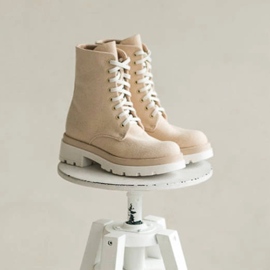 Marco Shoes Cotton spring booties 2090B-1265-4 beige 2 Marco Shoes Cotton spring booties 2090B-1265-4 beige 2