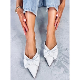 Open heel ballet flats from Loon White 2