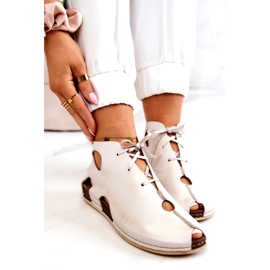 Maciejka 03426-25 Light Leather Boots Light Beige 4