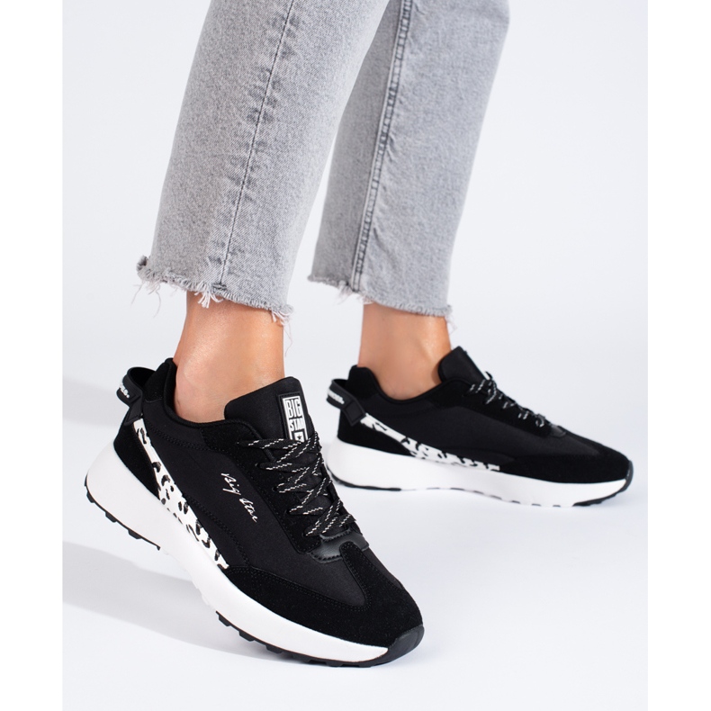 Black sneakers LL274956 Big Star 1