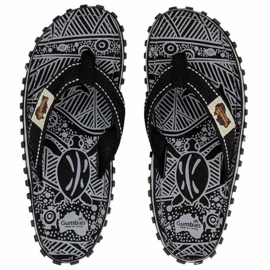 Gumbies Islander Flip Flops G-IS-UNI-BLSIG black 1