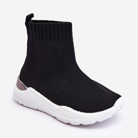 FR1 Children's Sock Sports Shoes Black Benito 1