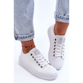 Women's Platform Sneakers Big Star LL274A177 White 2