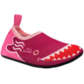 Water shoes ProWater Jr. PRO-23-34-103B pink roses and purples 1
