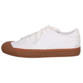 Puma Capri Leather 369244 03 sports shoes white 1