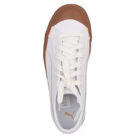 Puma Capri Leather 369244 03 sports shoes white 2
