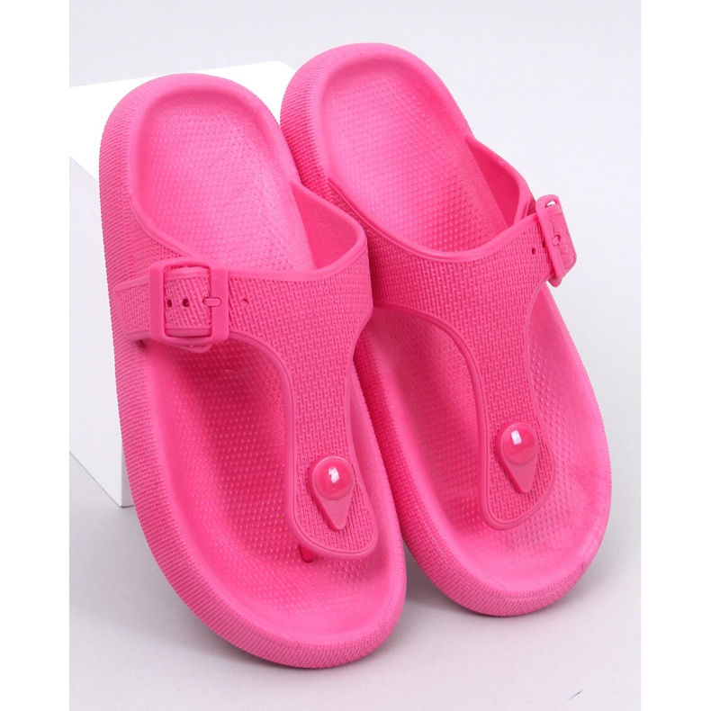 Sadier Fuchsia soft foam flip-flops pink 1