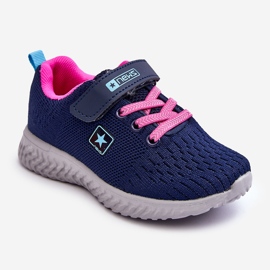 NEWS Children's Sport Shoes With Velcro Navy Blue Brego 1 NEWS Children's Sport Shoes With Velcro Navy Blue Brego 1