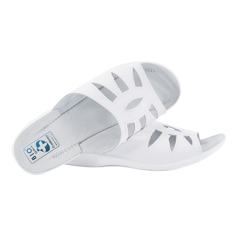 Adanex BIO Nature 9241 slippers white 2