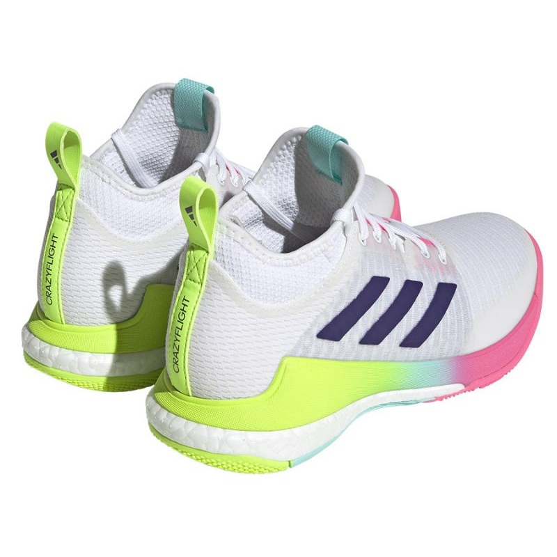 whisky Comunista efecto Volleyball shoes adidas CrazyFlight Mid W HP3337 white white - KeeShoes