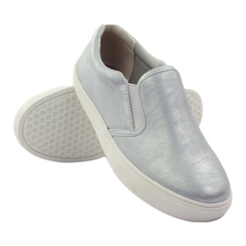 American Club Sports sneakers with a leather insert 16541 grey 3