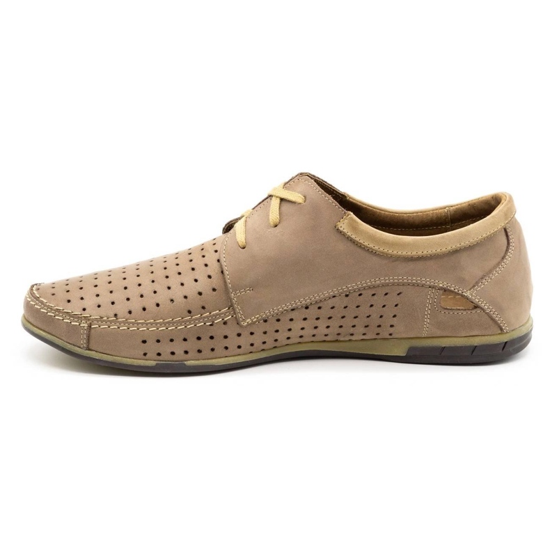 Mario Pala Men's openwork shoes 563 beige 1 Mario Pala Men's openwork shoes 563 beige 1