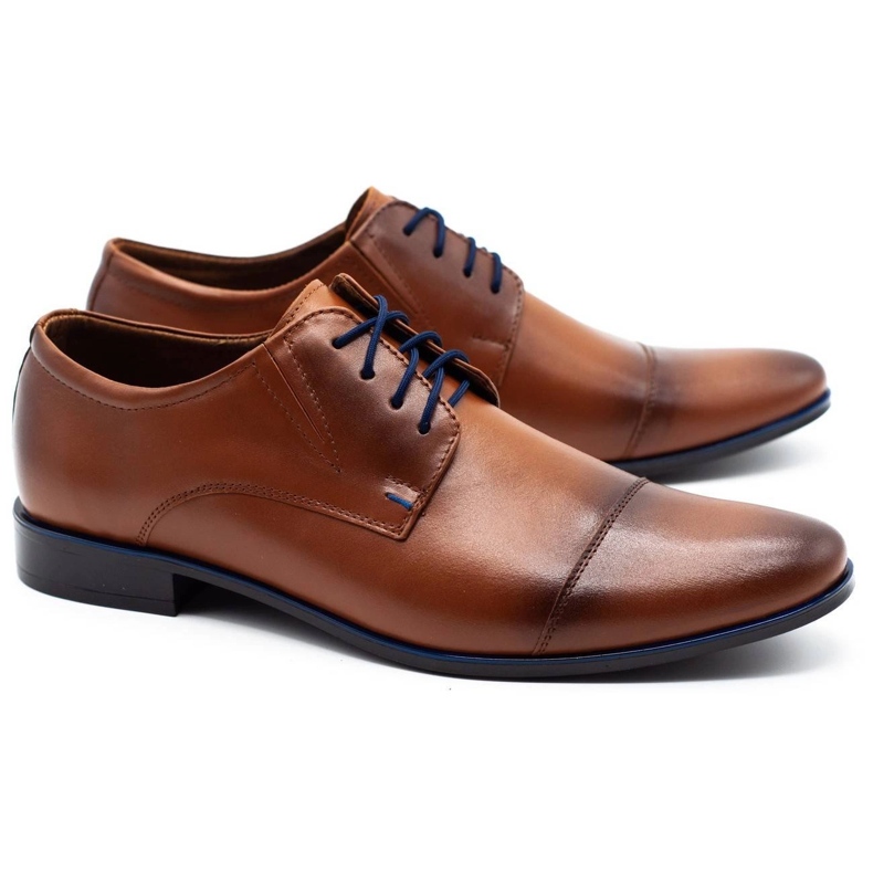 Olivier 288 brown men's leather shoes 2 Olivier 288 brown men's leather shoes 2