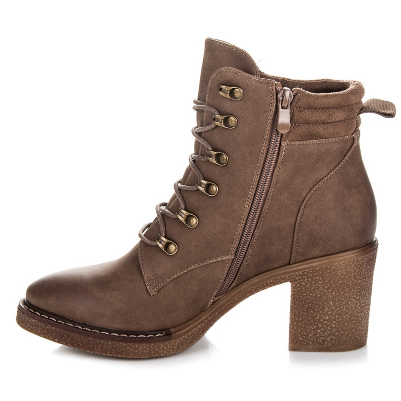 Seastar Lace-up Ankle Boots brown 1